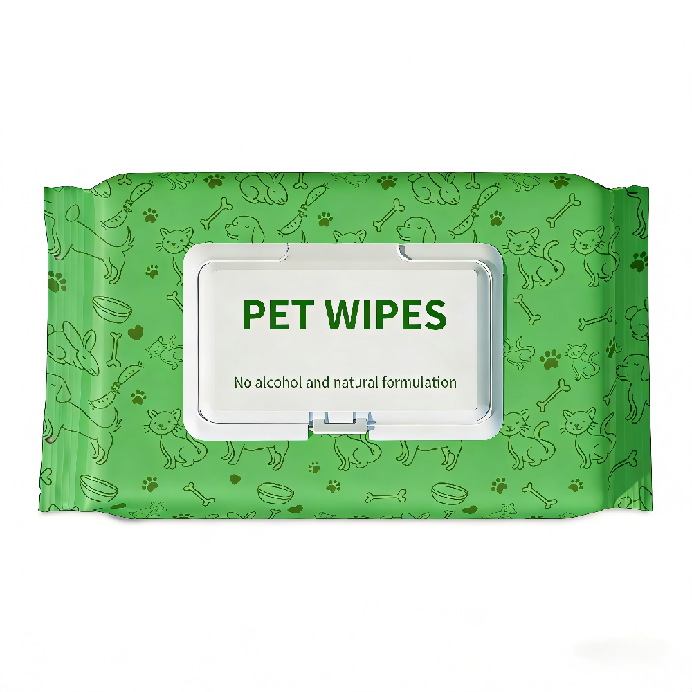 Customize Formulation Soft and Durable Nonwoven Pet Cleaning Wipes