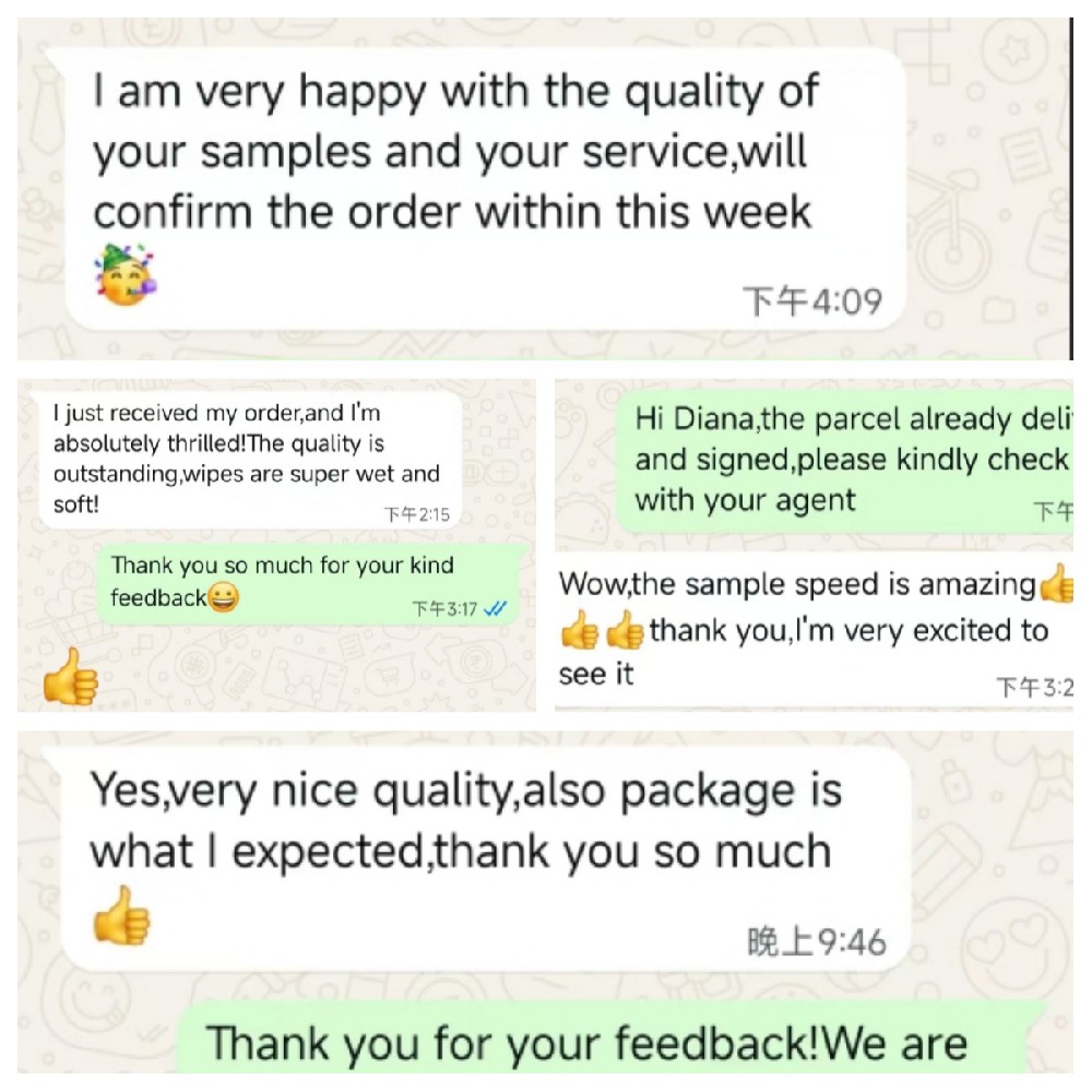 Client feedback