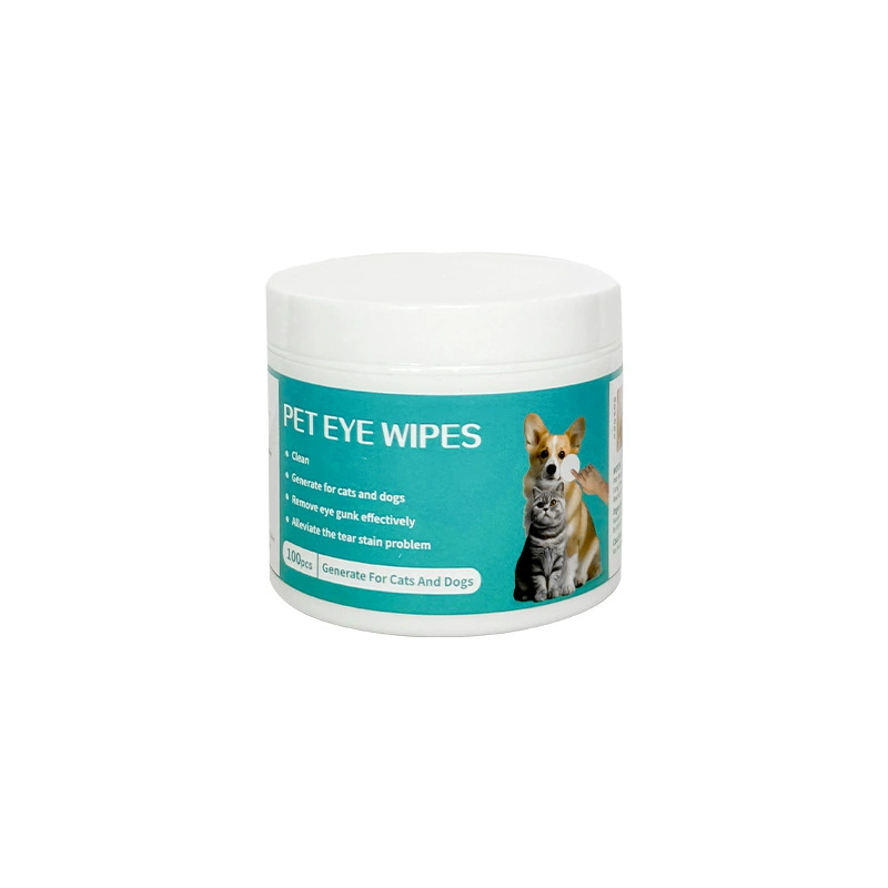 Round Pad Pet Eye Cleaning Wipes